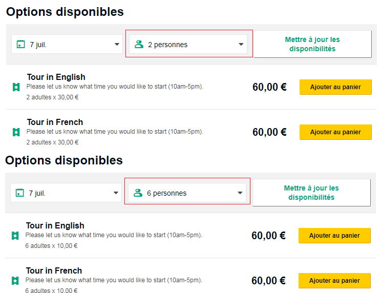 Tarif des tuk tuk à Lisbonne