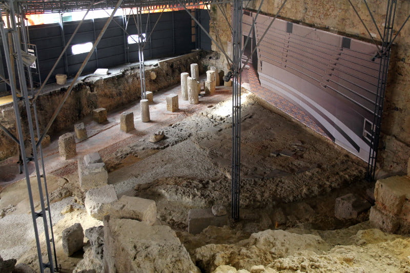 The Museum of the Roman Theatre in Lisbon