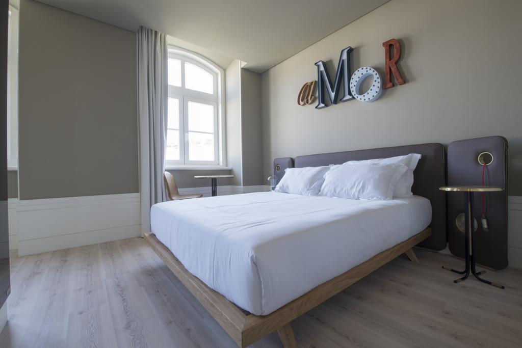 Charmantes Hotel My Story Rossio Lissabon Schlafzimmer