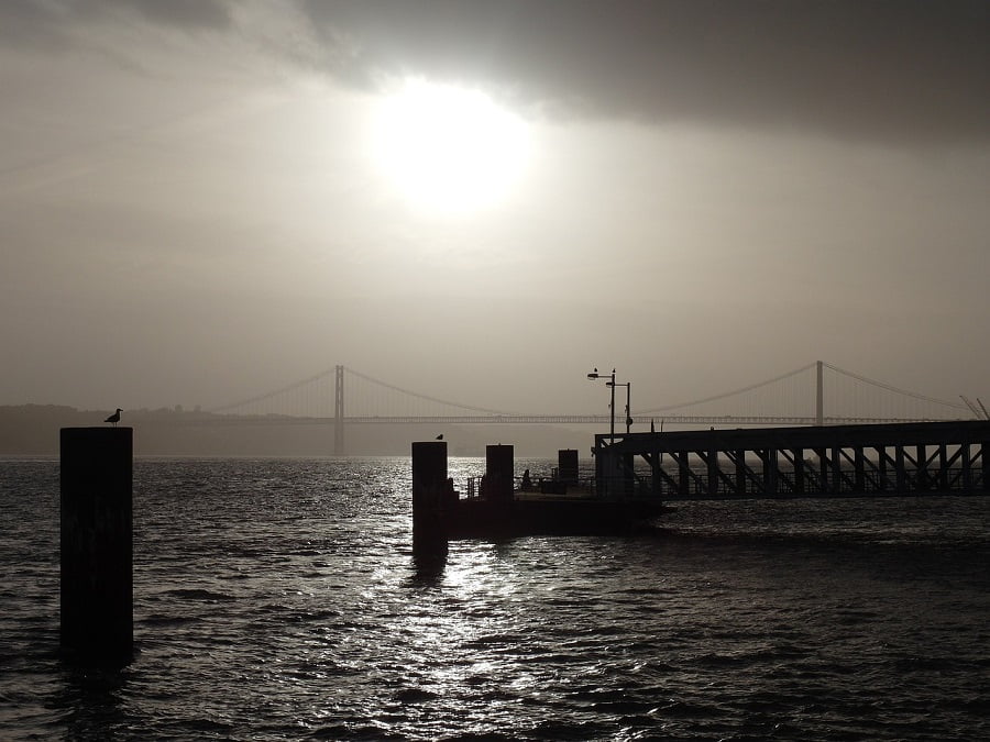 Fluss Tejo in Lissabon