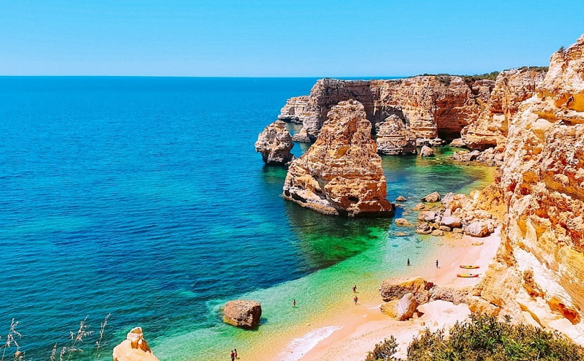 Kreuzfahrt vilamoura benagil algarve