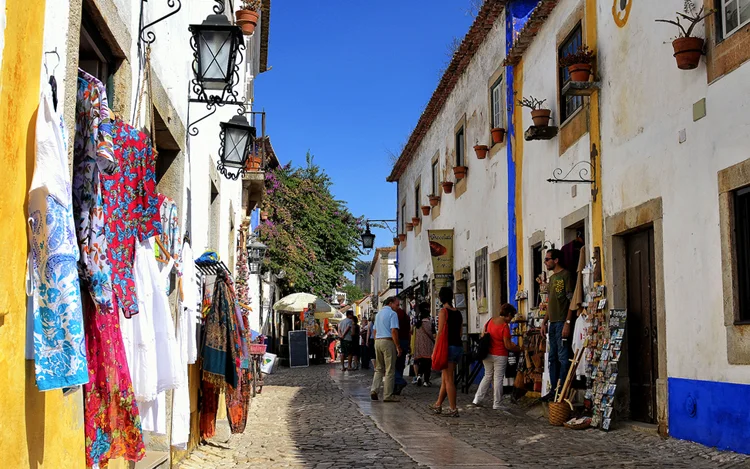 Rua Dyreita in Obidos