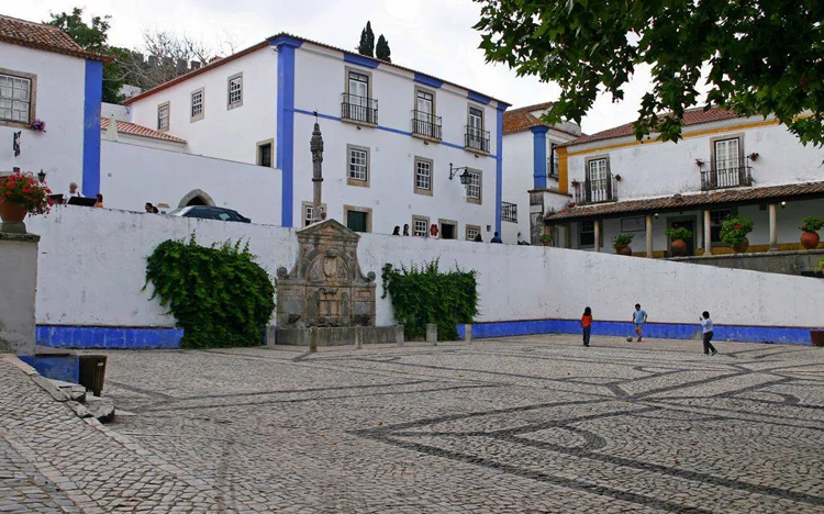 Santa Maria Square in Obidos