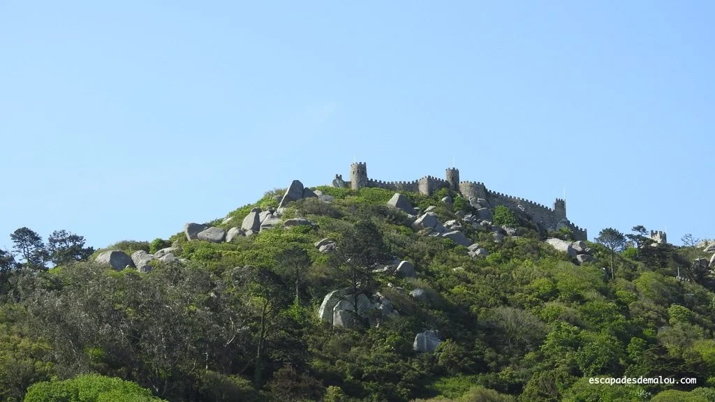 Visit of the Castle of the Moors in Sintra