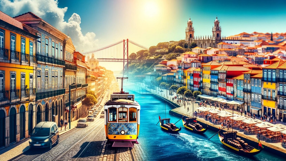 Lisbon vs porto best tourist city