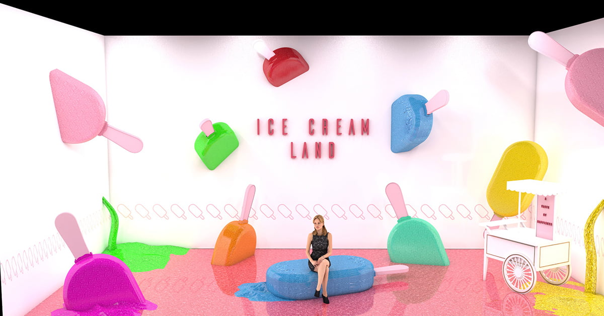 Sweet art museum Ice cream land