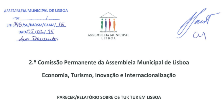 Signature Tuk Tuk Lisbon