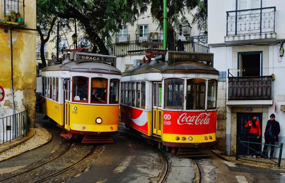Tramway 28 from Lisbon