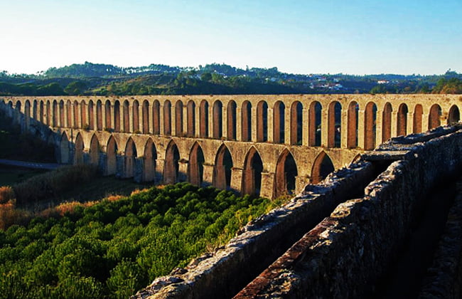 Pegões Aqueduct in Tomar