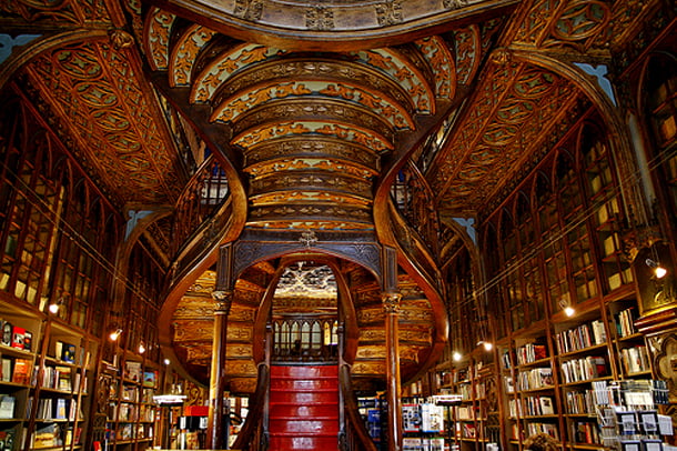 Lello bookshop in Porto