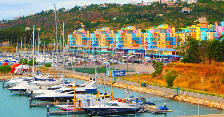 marina albufeira algarve portugal