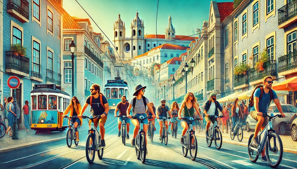 bicicleta electrica lisboa portugal
