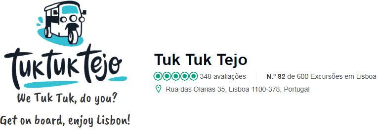 Tuk Tuk Tejo à Lisbonne