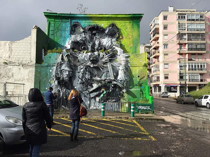 visite guidée du street art de Lisbonne