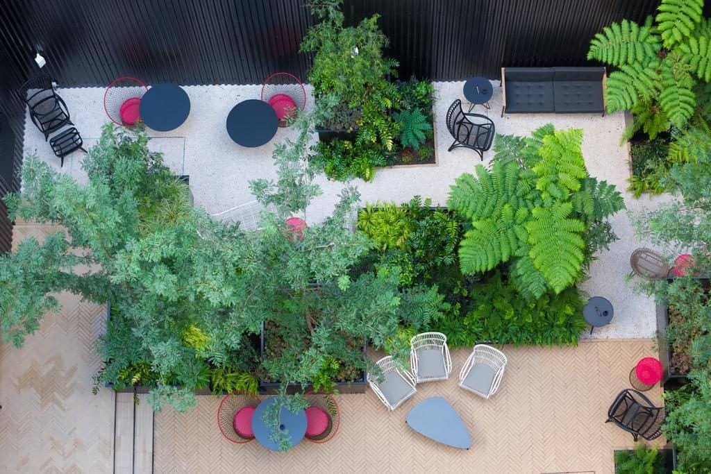 Hotel de luxe valverde Lisbonne jardin