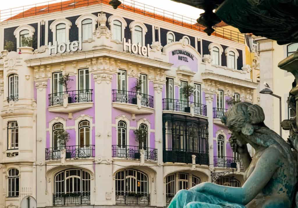 Hotel de luxe Internacional Lisbonne exterieur