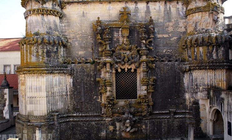 Fenêtre couvent ordre christ Tomar
