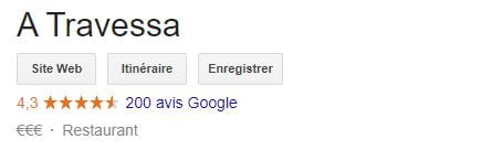 avis restaurant A Travessa lisbonne