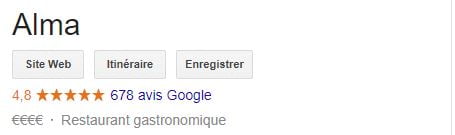 avis restaurant Alma lisbonne