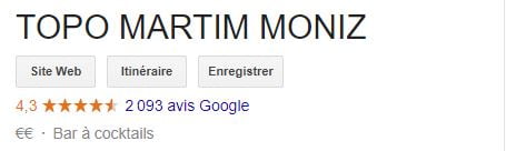 avis restaurant Topo lisbonne