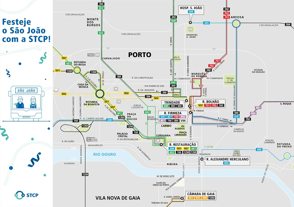 plan metro porto