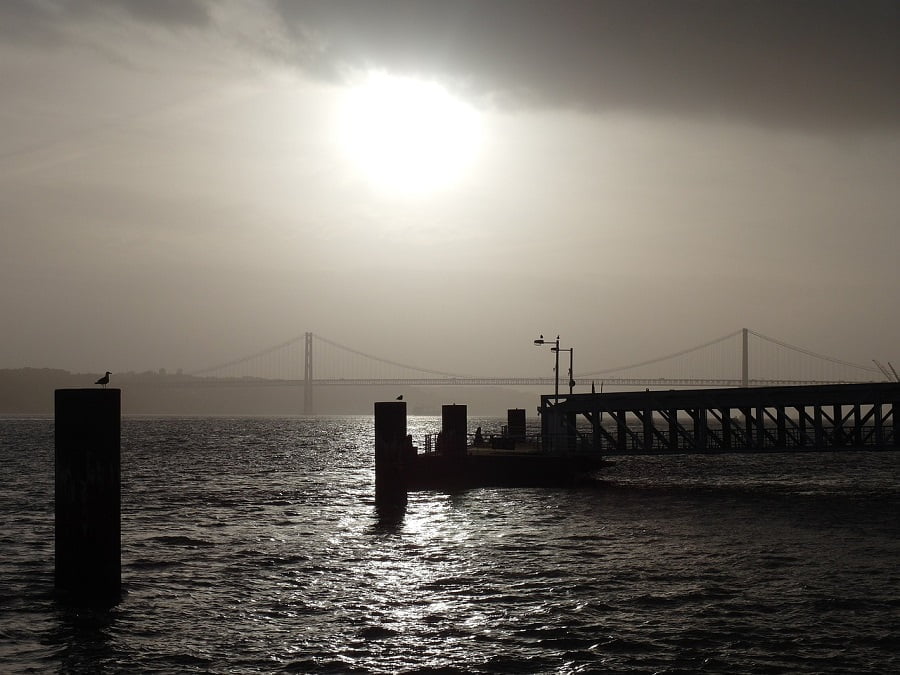 Fleuve Tage a Lisbonne