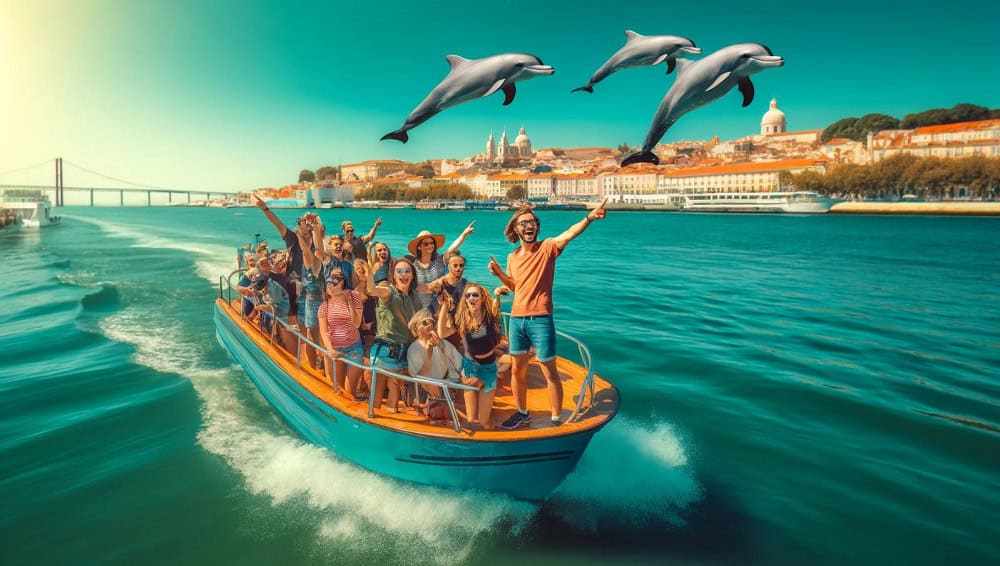 observation dauphins a Lisbonne