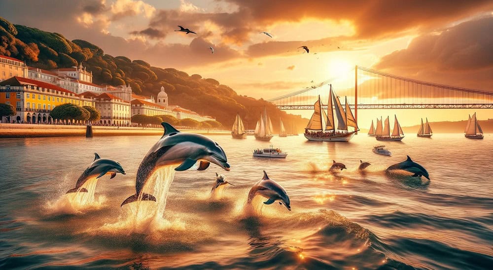 observation dauphins tage Lisbonne